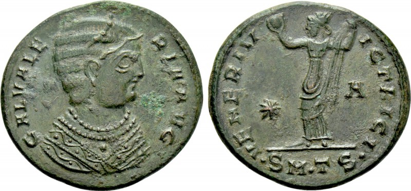 GALERIA VALERIA (Augusta, 293-311). Follis. Thessalonica. 

Obv: GAL VALERIA A...