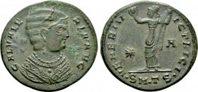 GALERIA VALERIA (Augusta, 293-311). Follis. Thessalonica.