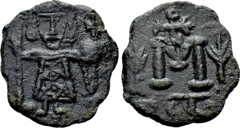 LEO III THE ISAURIAN (717-741). Miliaresion. Follis. Syracuse. 

Obv: Leo stan...