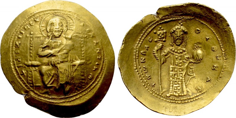 CONSTANTINE X DUCAS (1059-1067). GOLD Histamenon Nomisma. Constantinople. 

Ob...