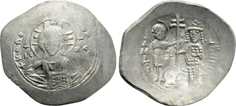 ALEXIUS I COMNENUS (1081-1118). AR Histamenon Nomisma. Thessalonica. 

Obv: + ...