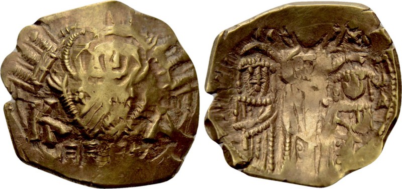 ANDRONICUS II with MICHAEL IX (1295-1320). GOLD Hyperpyron Nomisma. Constantinop...