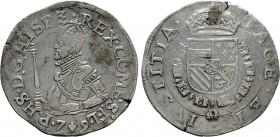 LOWLANDS. Spanish Netherlands. Vlaanderen. Philip II of Spain (1555-1598). Statendaalder (1579). Bruges.