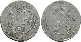 NETHERLANDS. Holland. 1/2 Lion Dollar or 1/2 Leeuwendaalder (1578). Dordrecht.