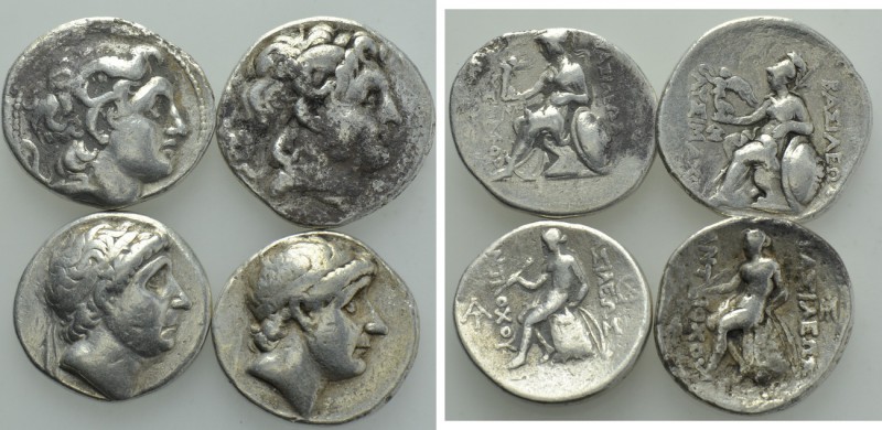 4 Tetradrachms. 

Obv: .
Rev: .

. 

Condition: See picture.

Weight: g...