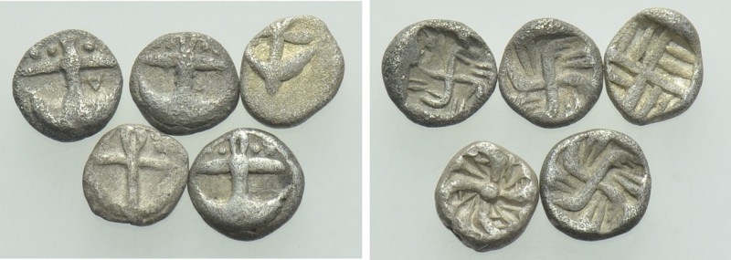 5 Fractions of Apollonia Pontica. 

Obv: .
Rev: .

. 

Condition: See pic...