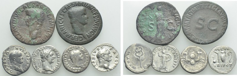 6 1st Century Roman Coins. 

Obv: .
Rev: .

. 

Condition: See picture.
...
