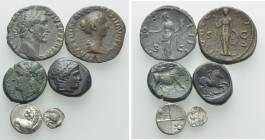 7 Ancient Coins.