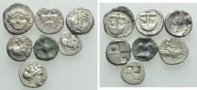 7 Greek and Celtic Coins.
