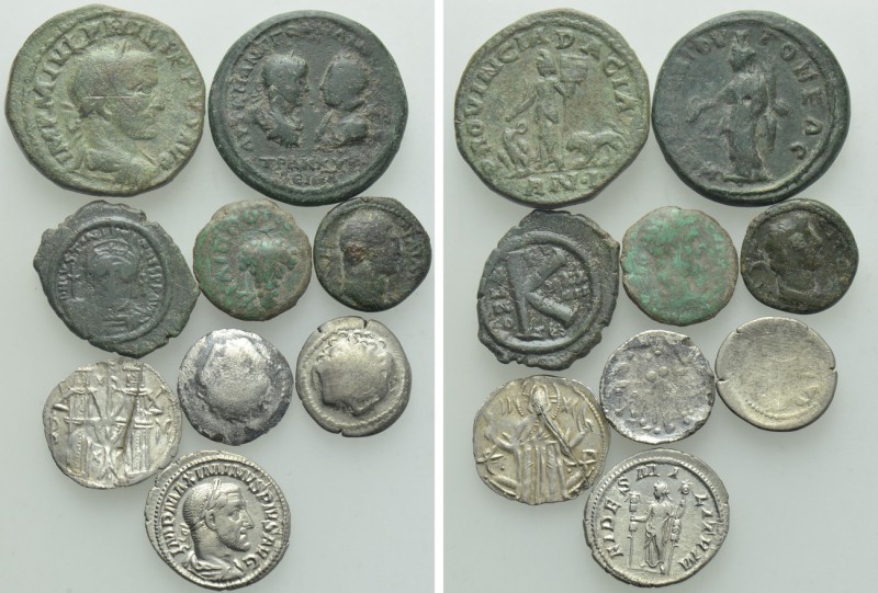 9 Coins Celtic to Medieval. 

Obv: .
Rev: .

. 

Condition: See picture....