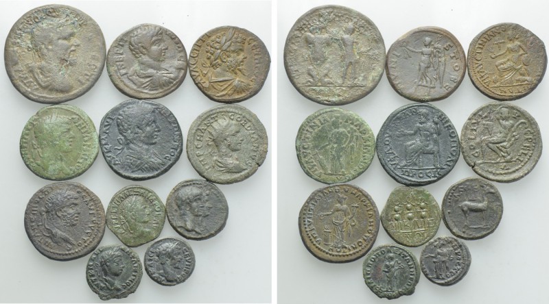 11 Roman Provincial Coins. 

Obv: .
Rev: .

. 

Condition: See picture.
...