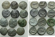 12 Coins of the Macedonian Kings.