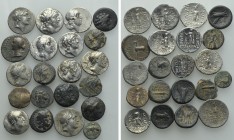 21 Greek Coins.