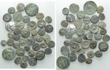 Circa 39 Greek Coins.