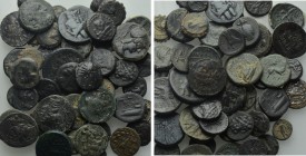 50 Greek Coins.