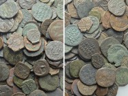 Circa 110 Byzantine Coins.