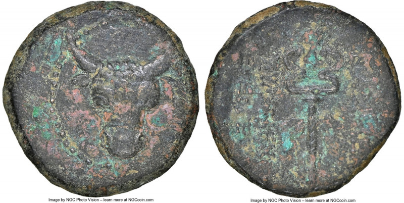 PAPHLAGONIAN KINGDOM. Pylaemenes. Ca. 133-104 BC(?). AE (17mm, 12h). NGC Choice ...