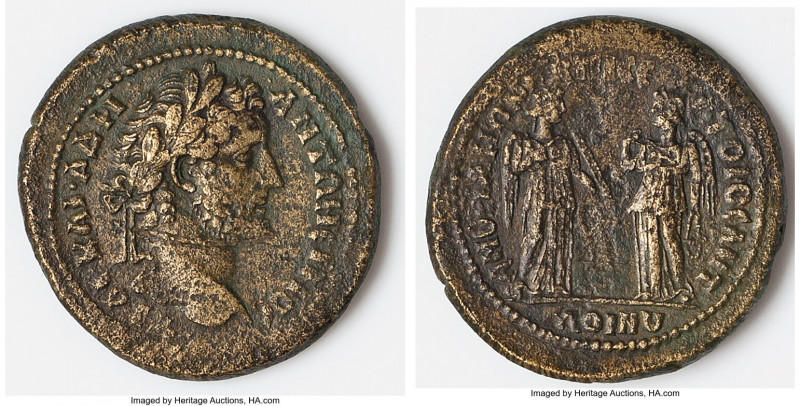 PHRYGIA. Amorium. Coventus of Synnada. Antoninus Pius (AD 138-161). AE (33mm, 19...
