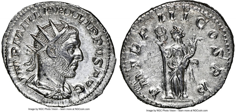 Philip I (AD 244-249). AR antoninianus (23mm, 3.66 gm, 1h). NGC MS 5/5 - 4/5. Ro...