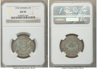 Free City 2 Gulden 1932 AU50 NGC, KM155. 

HID09801242017

© 2022 Heritage Auctions | All Rights Reserved