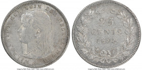 Wilhelmina 25 Cents 1895 MS61 NGC, Utrecht mint, KM115.

HID09801242017

© 2022 Heritage Auctions | All Rights Reserved