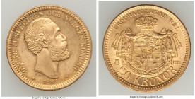 Oscar II gold 20 Kronor 1884-EB AU, KM748. 23.0mm. 8.96gm. AGW 0.2593 oz. 

HID09801242017

© 2022 Heritage Auctions | All Rights Reserved