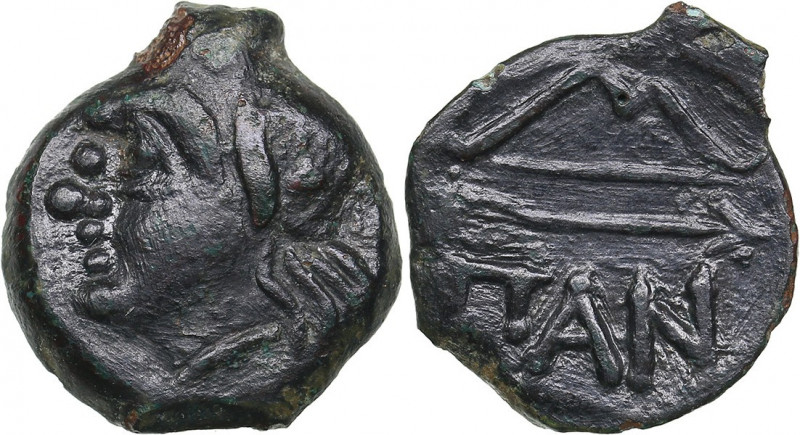 Bosporus Kingdom, Pantikapaion Æ15 4th - 3rd Centuries BC
1.41g. 14.5mm. AU/AU H...