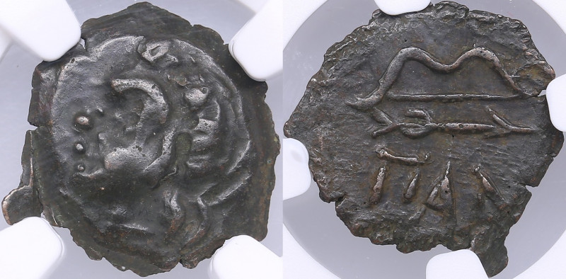 Bosporus, Panticapaeum Æ17 4th - 3rd Centuries BC - NGC Ch VF
Beautiful dark br...
