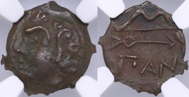 Bosporus, Panticapaeum Æ15 4th - 3rd Centuries BC - NGC Ch VF
Beautiful dark brown color toning.