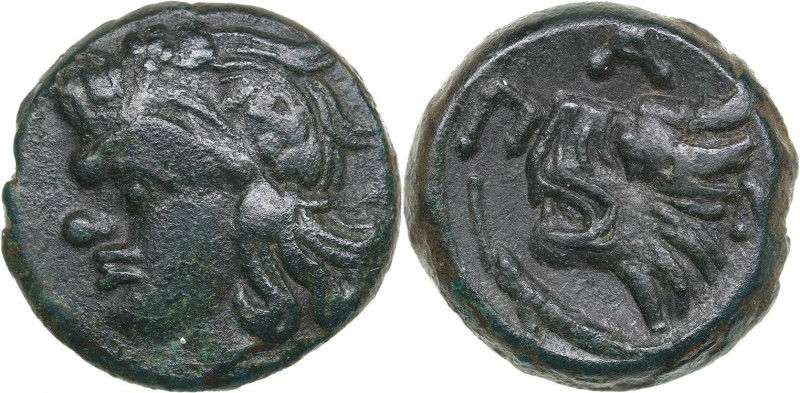 Bosporus Kingdom, Pantikapaion Æ tetrachalcon (Circa 294-283 BC) - Spartokos III...