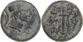 Pontos, Amisos Æ Late 2nd early 1st Century BC
8.49g. 21mm. VF-/VF