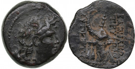 Seleukid Kingdom, Tryphon. Æ (Circa 142-138 BC)
5.02g. 18mm. VF/VF Antioch on the Orontes mint.