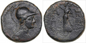 Seleukid Kingdom, Seleucis and Pieria. Antioch Æ Bronze circa 100-0 BC
7.41g. 20mm. VF/F