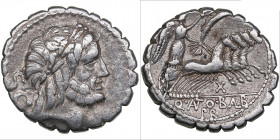 Roman Republic, Rome AR Denarius - Q. Antonius Balbus (83-82 BC)
3.89g. 19mm. VF/VF S • C (Senatus Consulto) / X / Q • ANTO • BALB / PR (Quintus Anton...