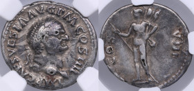 Roman Empire Plated Denarius - Vespasian (AD 69-79) - NGC VF
Ancient forgery.