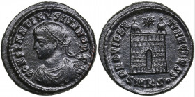Roman Empire, Cyzicus Æ Follis - Constantine II, as Caesar (AD 317-337)
3.03g. 19mm. VF/VF