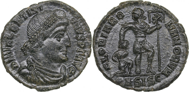 Roman Empire, Arelate Æ follis AD365 - Valentinian I (364-375 AD)
2.43g. 19mm. A...