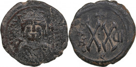 Byzantine Æ Follis - Phocas (602-610 AD)
5.57g. 23mm. F/VF