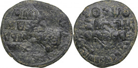 Byzantine Æ Follis - Romanus I Lecapenus (AD 920-944)
4.69g. 26mm. F/F