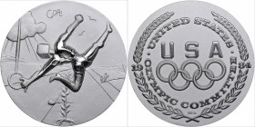 USA medal Olympics 1984
47.20g. 46mm. UNC. Silver. Official Commemorative medal of 1984 Los Angeles Olympics. The medal was designed by world-famous s...