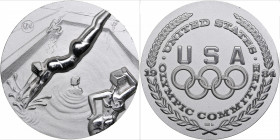 USA medal Olympics 1984
46.86g. 46mm. UNC. Silver. Official Commemorative medal of 1984 Los Angeles Olympics. The medal was designed by world-famous s...