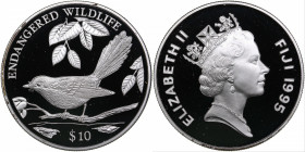 Fiji 10 dollars 1995
31.38g. PROOF
