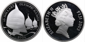 Fiji 10 dollars 2004
28.24g. PROOF