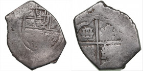 Spain 4 reales ND - Philipp II (1556-1598)
13.55g. F/F
