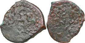 Golden Horde Æ Pulo AH665-AH679 - Mengu-Timur (1266–1280AD)
1.97g. VF/VF