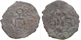 Golden Horde, Crimea Æ Pulo AH 665-679 - Mengu-Timur (1267-1283)
0.91g. VF/VF
