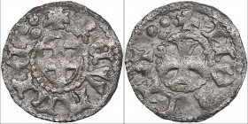 Reval pfennig - Konrad von Vietinghof (1401-1413)
0.40g. XF/XF+ Haljak 52.