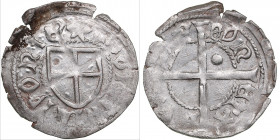 Reval schilling ND - Bernd von der Borch (1471-1483)
1.06g. XF/XF Mint luster. Haljak 69.