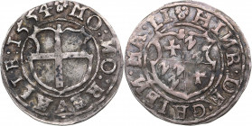 Reval Ferding 1554 - Heinrich von Galen (1551-1557)
2.54g. VF+/VF Haljak 162a.