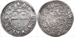 Reval Ferding 1556 - Heinrich von Galen (1551-1557)
2.63g. XF-/XF Mint luster. Haljak# - var. Livonian order.